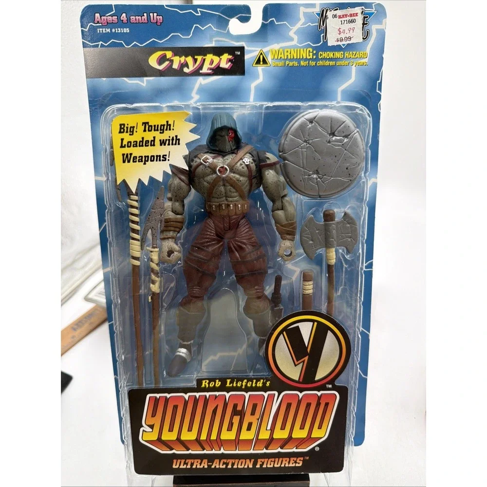 McFarlane Toys Rob Liefeld's Youngblood Crypt 1995 Series 1 NEW